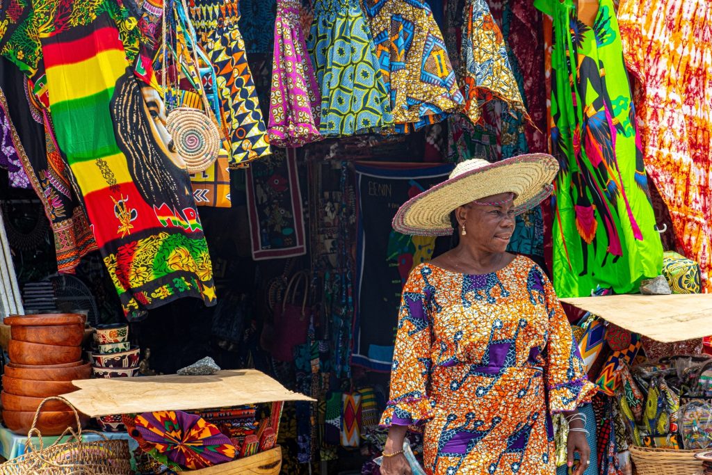 Togo - Benin - Markt Frau