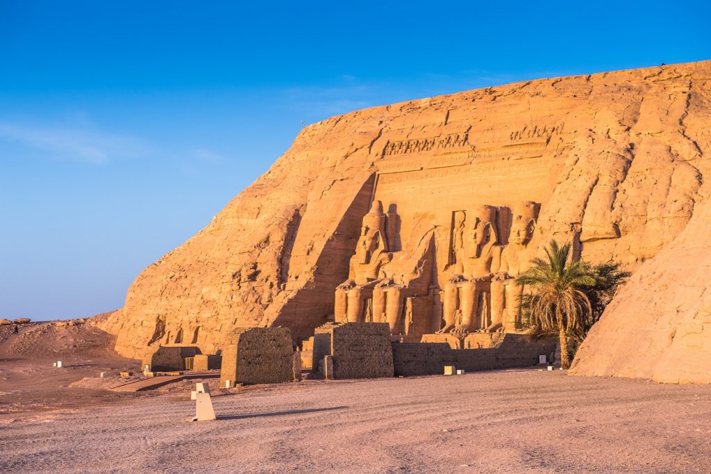 Felsentempelanlage von Ramses II