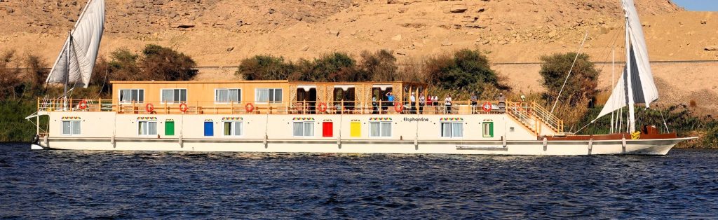 Ägypten - Dahabiya (Wohnboot) Elephantine