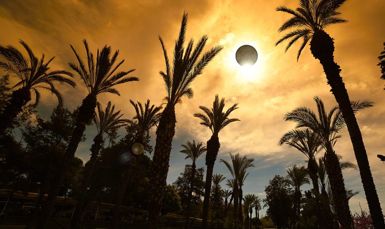 Sonnenfinsternis in Ägypten