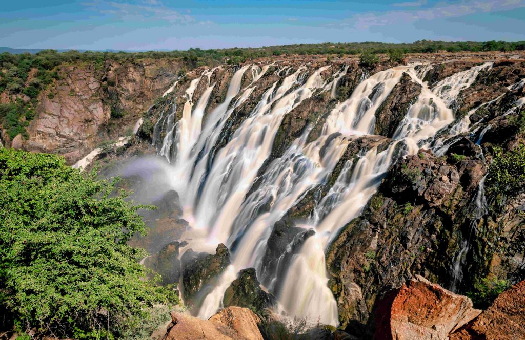 Namibia - Ruacana-Wasserfälle